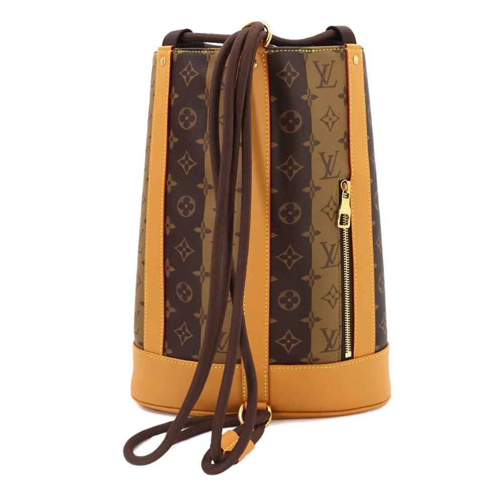 Louis Vuitton LV Squared Randonnee Shoulder Handbag Monogram Stripe M45698 RF...